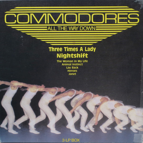 The Commodores - All the way down (3LP Box)