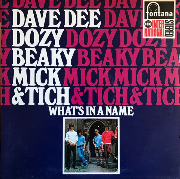 Dave Dee, Dozy, Beaky, Mick & Tich - What's in a name
