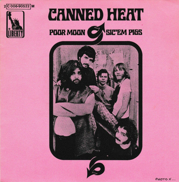 Canned Heat - Poor Moor  (7inch single)