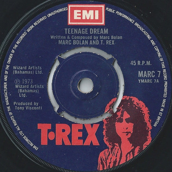 T.Rex - Teenage Dream (7inch single)