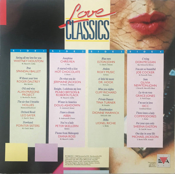 Love Classics - Various (2LP-Near Mint)