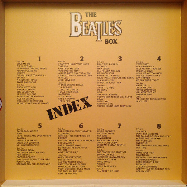 The Beatles - From Liverpool - The Beatles Box (8LP-Box-Near Mint)