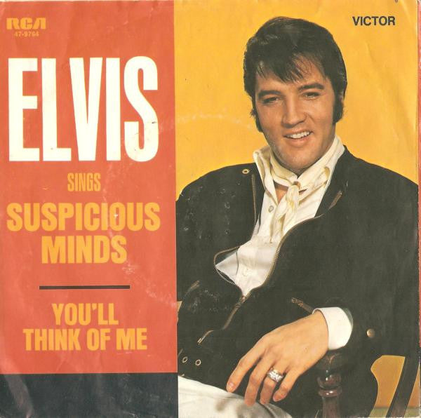 Elvis Presley - Suspicious Minds (7inch single)