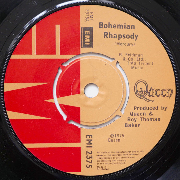 Queen - Bohemian Rapsody (7inch)