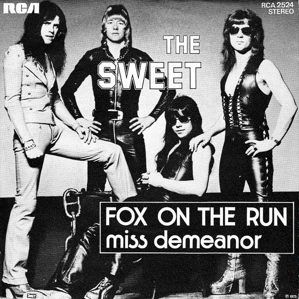 The Sweet - Fox on the run (7inch single-Near Mint)