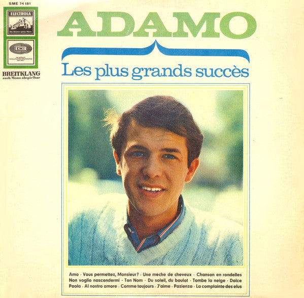 Adamo - Les plus grands succès