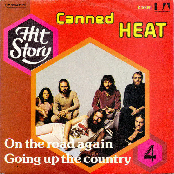 Canned Heat - On the road again (7inch single)