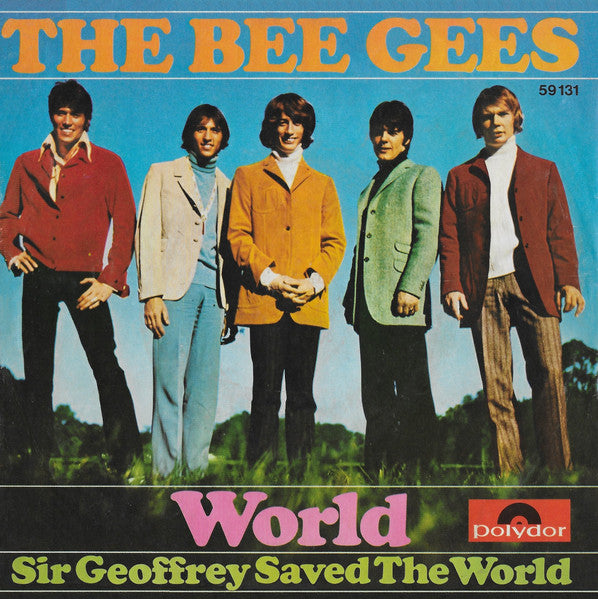 The Bee Gees - World (7inch single)