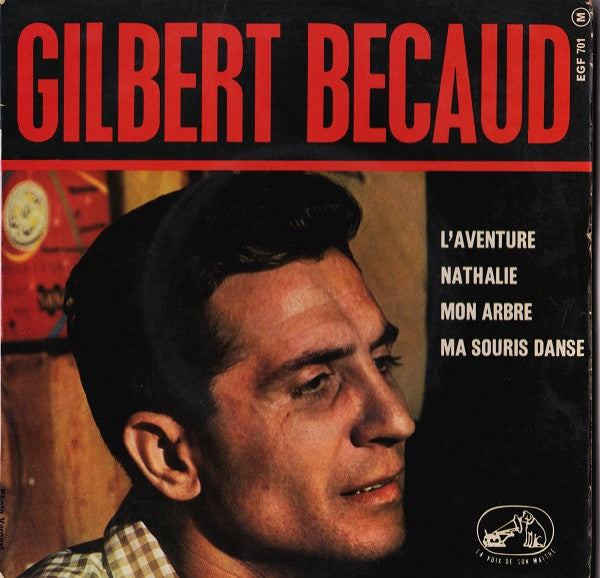 Gilbert Becaud - L'aventure / Nathalie (7inch single)