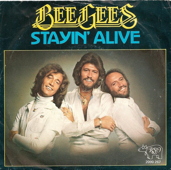 Bee Gees - Stayin' Alive (7inch single)