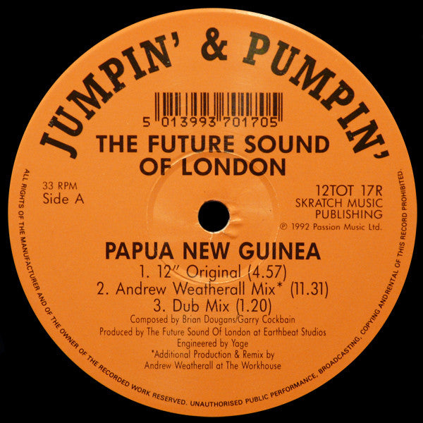 The Future Sound of London - Papua New Guinea (12inch)