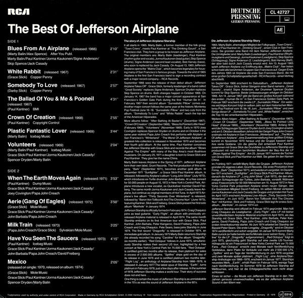 Jefferson Airplane - The Best Of