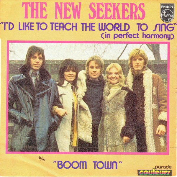 The New Seekers - I'd like to teach the world to sing (7inch single)