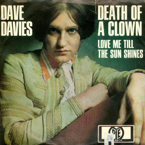 Dave Davies - Death of a clown (7inch single)