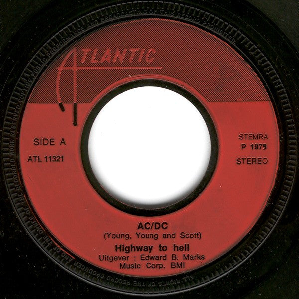 AC/DC - Highway to hell (7inch single)