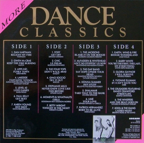 Dance Classics - More Dance Classics (2LP-Near Mint)