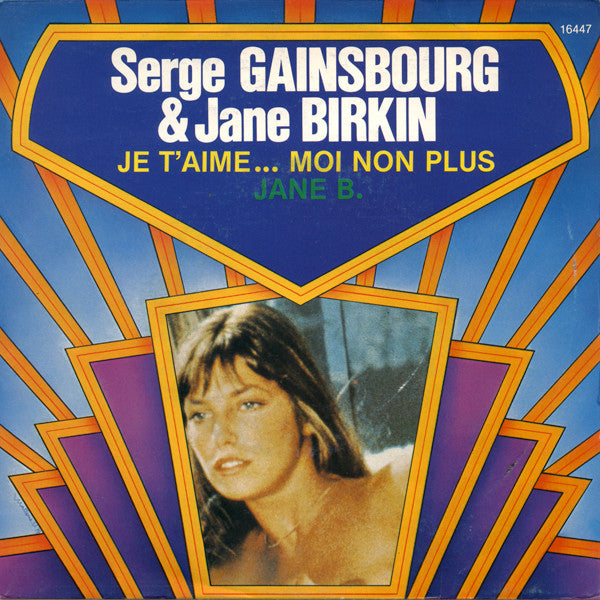 Jane Birkin - Je t'aime moi non plus (7inch)