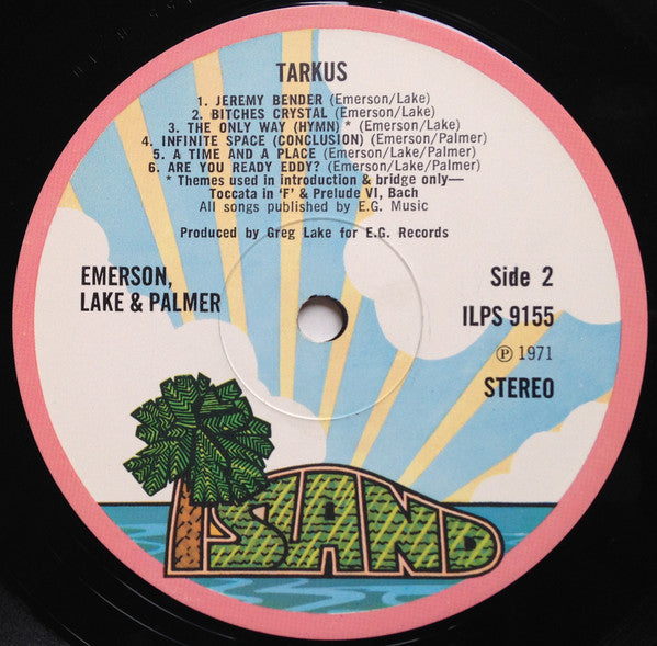 Emerson Lake and Palmer - Tarkus ('Howards' Sleeve)