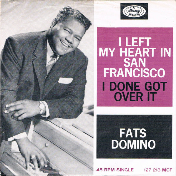 Fats Domino - I left my heart in San Francisco (7inch single)