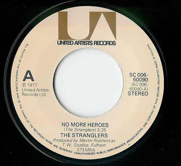 The Stranglers - No more heroes (7inch single)