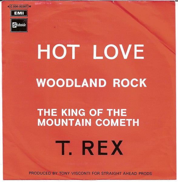 T.Rex - Hot Love (7inch single)