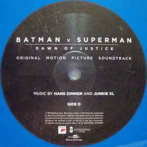 Batman v Superman - Soundtrack by Hans Zimmer and Junkie XL (3LP-Mint)