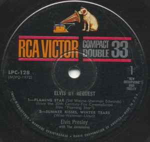 Elvis Presley - Flaming Star (7inch)