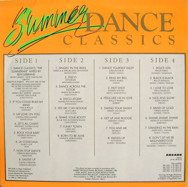 Summer Dance Classics - Various (2LP)