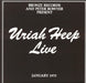 Uriah Heep - Live (2LP) - Dear Vinyl