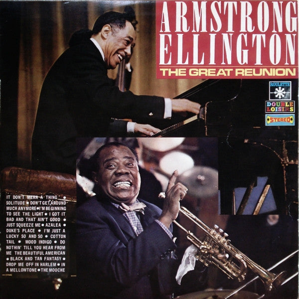 Louis Armstrong & Duke Ellington - The great reunion (2LP-Near Mint)