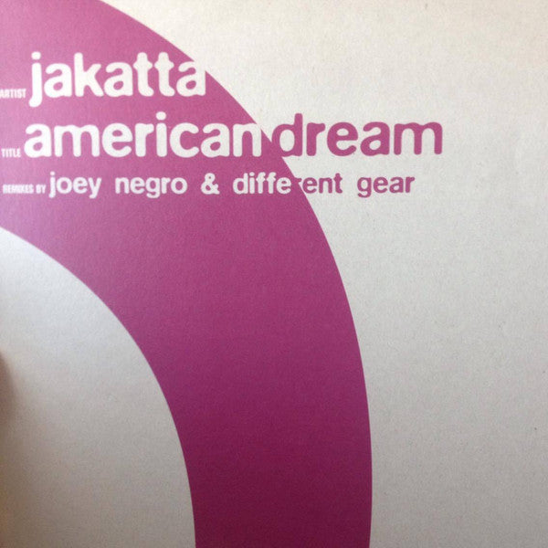 Jakatta - America Dream (12inch-Near Mint)