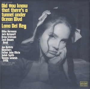 Lana Del Rey - Did you know that there's a tunnel under ocean blvd (2LP-Mint)