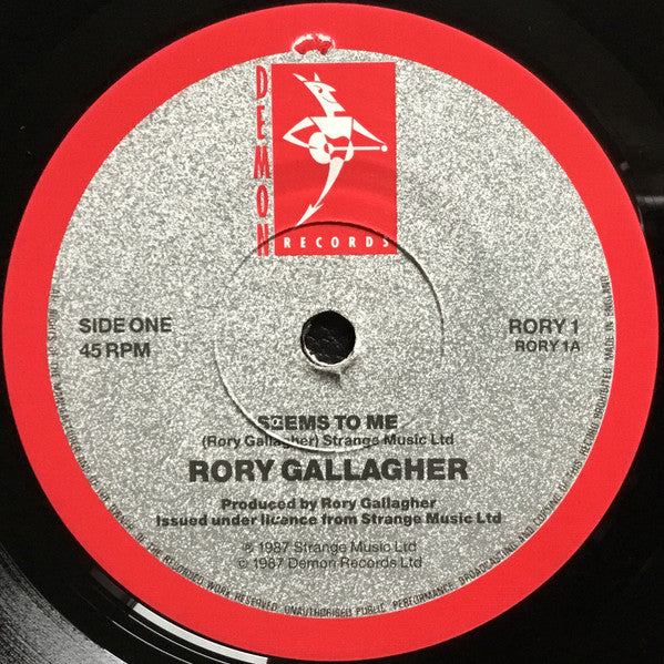 Rory Gallagher - Seems to me (7inch)