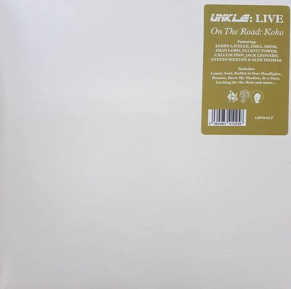 Unkle:Live - Live - On the road: Koko (3LP-Limited Edition-Clear vinyl-Near Mint)