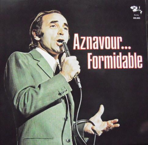 Charles Aznavour - Aznavour ...Formidable - Dear Vinyl