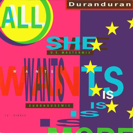 Duran Duran - All she wants is (12inch) - Dear Vinyl