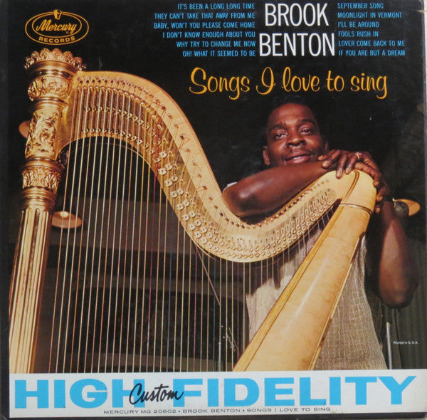 Brook Benton - Songs I Love To Sing