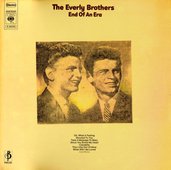 The Everly Brothers - End Of An Era