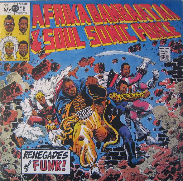 Afrika Bambaataa & Soul Sonic Force - Renegades of Funk! (12inch)