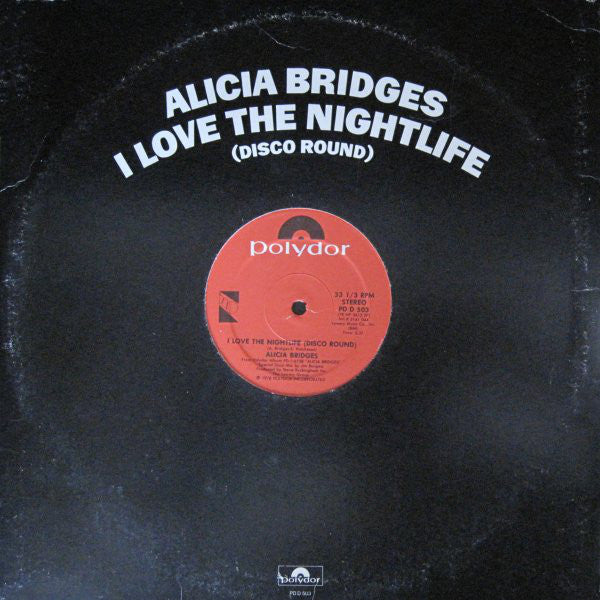 Alicia Bridges - I Love The Nightlife (12inch)