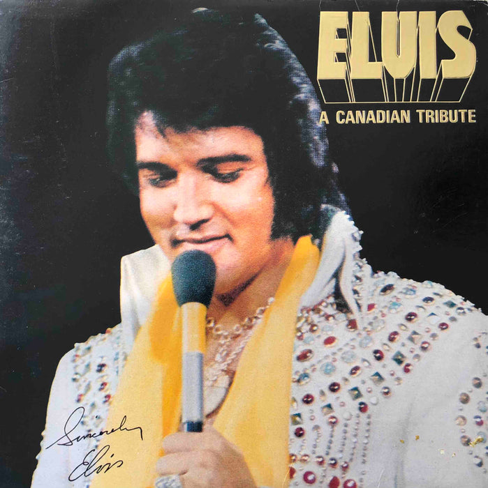 Elvis - A Canadian Tribute (Yellow Vinyl-Near Mint)