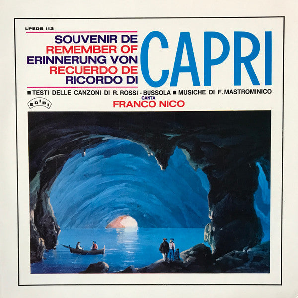 Franco Nico – Remember Of Capri (2LP)