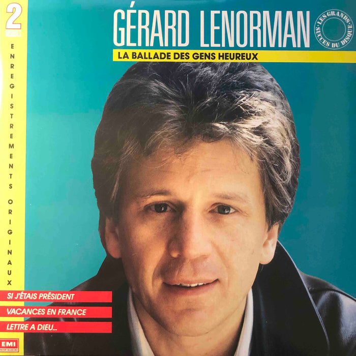 Gérard Lenorman - La Ballade Des Gens Heureux, Best Of (2LP)