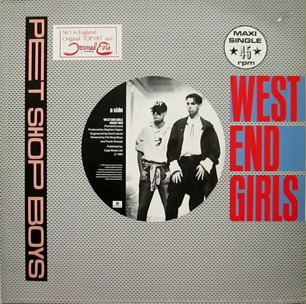 Pet Shop Boys - West End Girls (12inch)