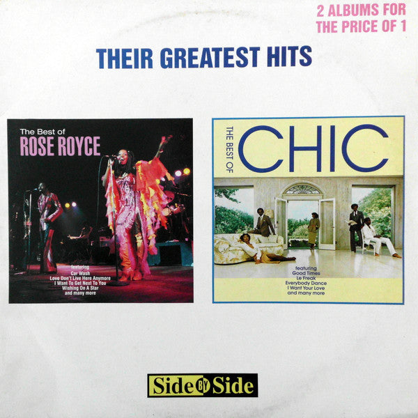 Rose Royce & Chic - Their Greatest Hits (2LP)