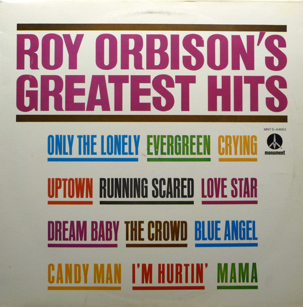 Roy Orbison - Greatest Hits