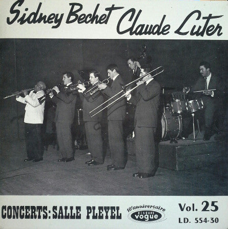 Sidney Bechet Claude Luter et son orchestre - Concerts Pleyel