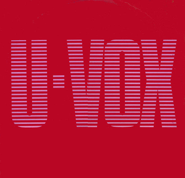 Ultravox - U-Vox