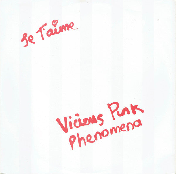 Vicious Pink Phenomena - Je t'aime (12Inch)